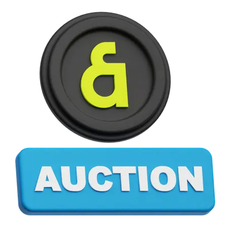 Kaia Auction  3D Icon