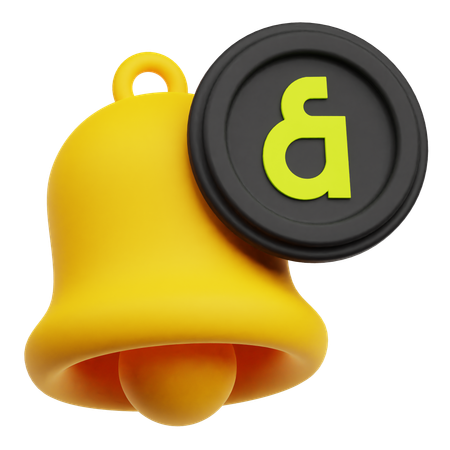 Kaia-Benachrichtigung  3D-Symbol