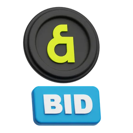 Kaia Bid  3D Icon