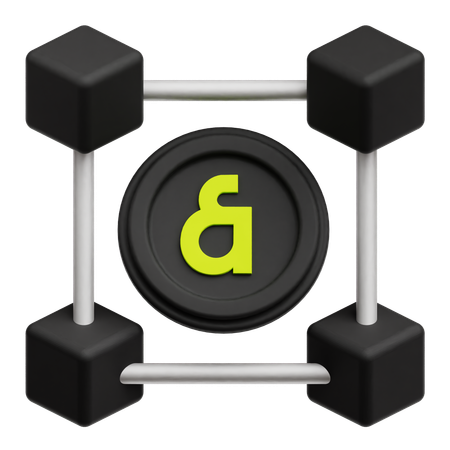 Blockchain kaia  3D Icon