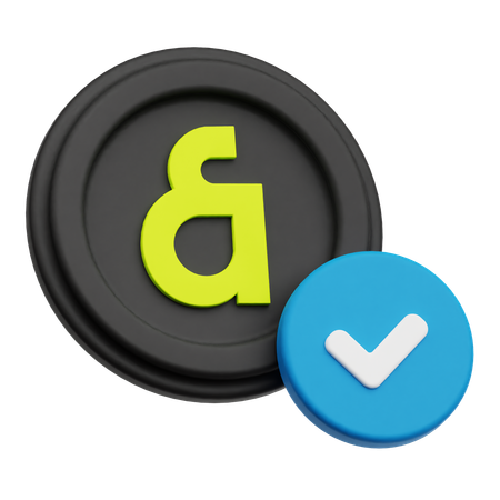 Kaia Check  3D Icon