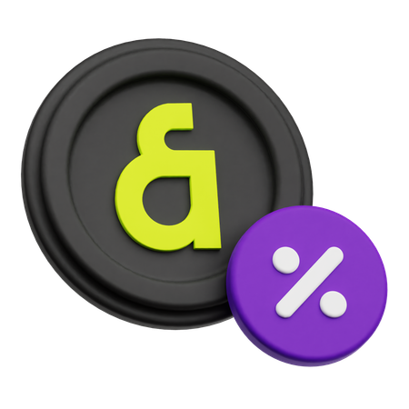 Kaia Discount  3D Icon