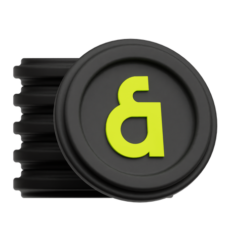 Moedas kaia  3D Icon