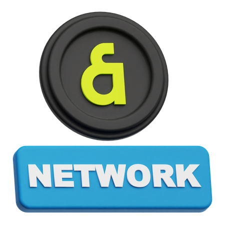 Kaia Network  3D Icon