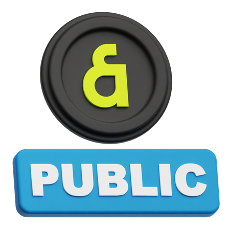 Kaia Public  3D Icon