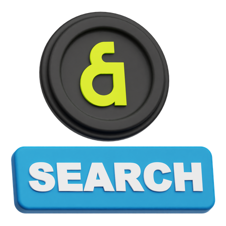 Kaia Search  3D Icon