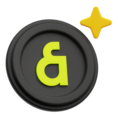 Kaia token  3D Icon