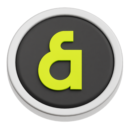 Kaia token  3D Icon