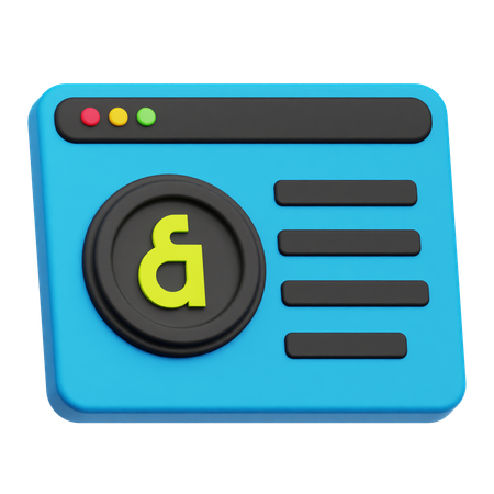 Kaia Website  3D Icon