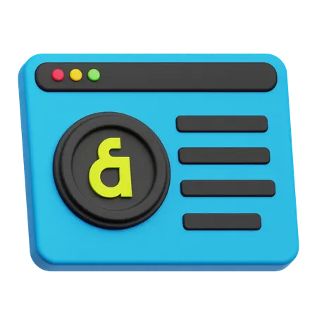 Kaia Website  3D Icon