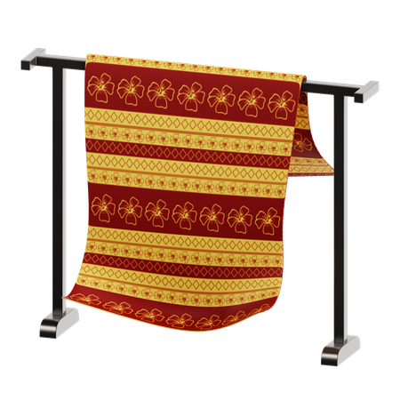 Tecido Songket Sarawak  3D Icon