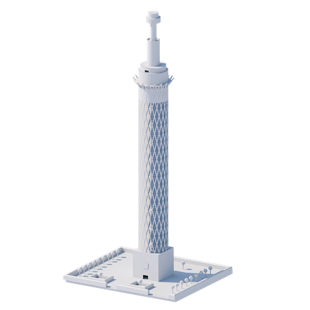 Kairo Turm - Ägypten  3D Icon