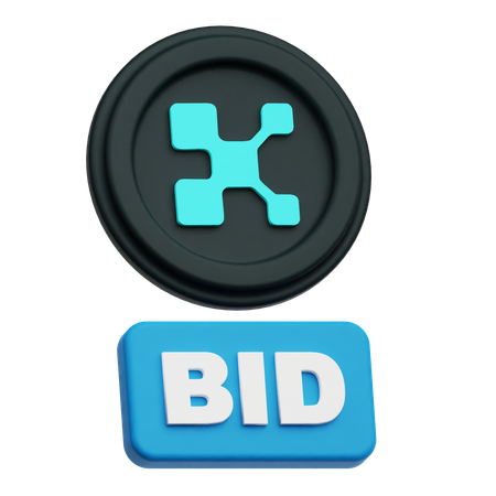 Kaito Bid  3D Icon