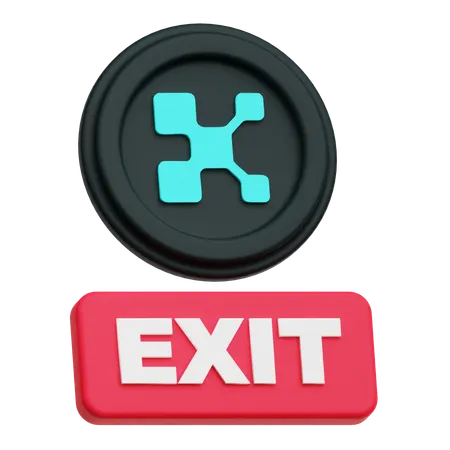 Kaito Exit  3D Icon
