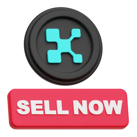 Kaito Sell Now  3D Icon