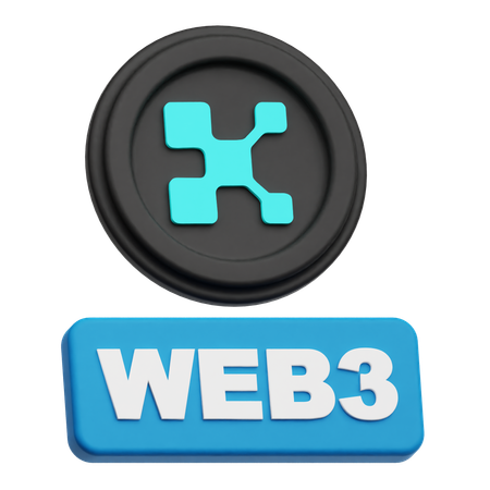 Kaito Web 3  3D Icon