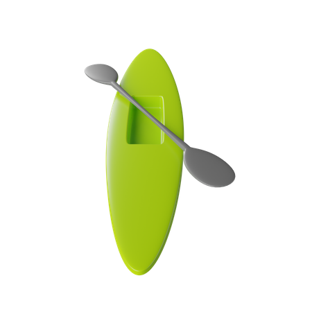 Kajak  3D Icon