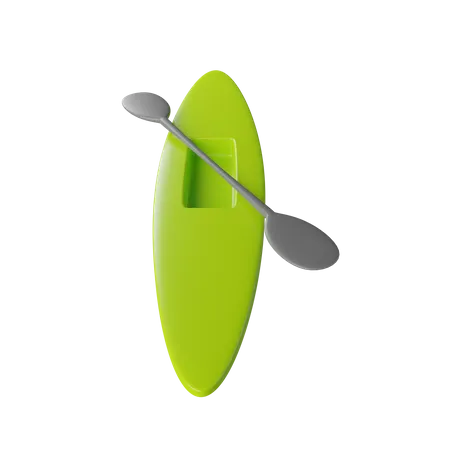 Kajak  3D Icon