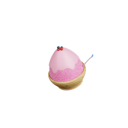 Kakigori  3D Icon