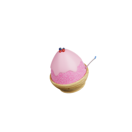Kakigori  3D Icon