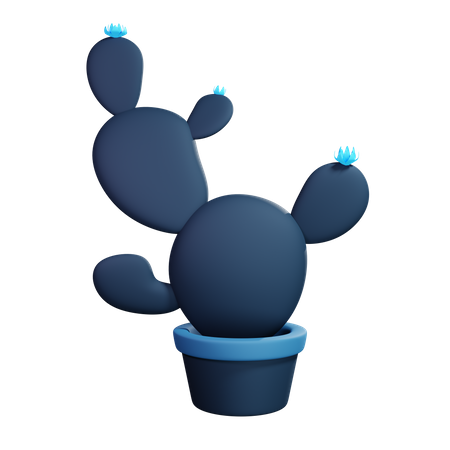 Kaktuspflanze  3D Illustration