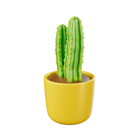 Kaktustopf  3D Icon