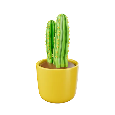 Kaktustopf  3D Icon