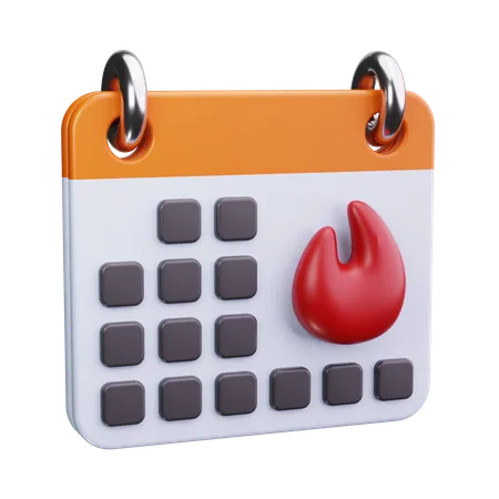 Kalender  3D Icon