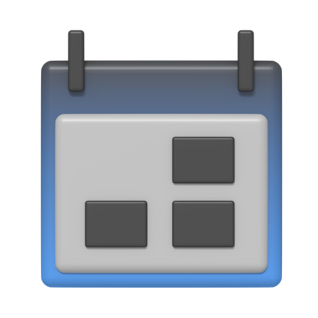 Kalender  3D Icon