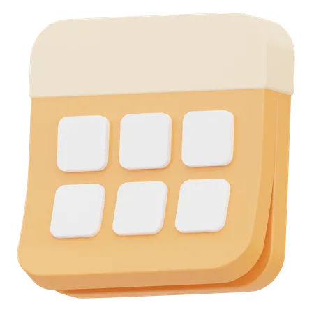 Kalender  3D Icon