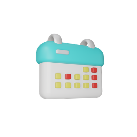 Kalender  3D Icon