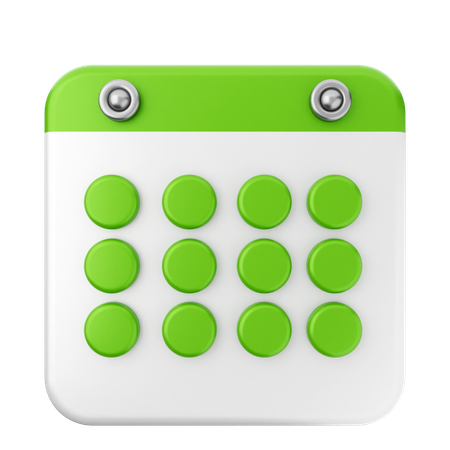 Kalender  3D Icon