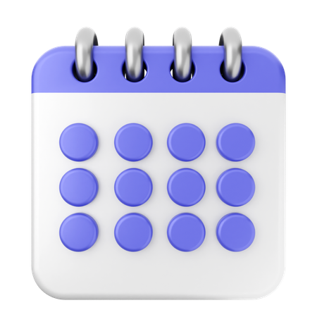 Kalender  3D Icon