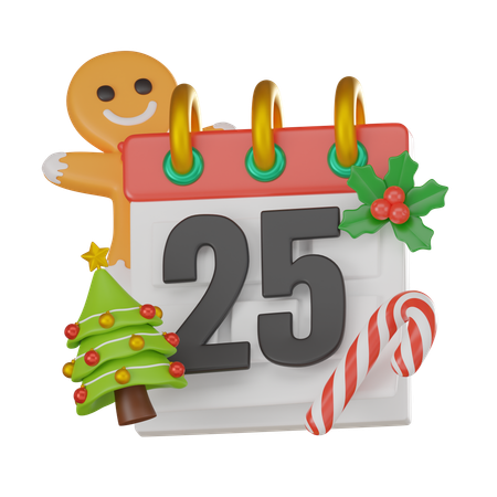 Kalender  3D Icon