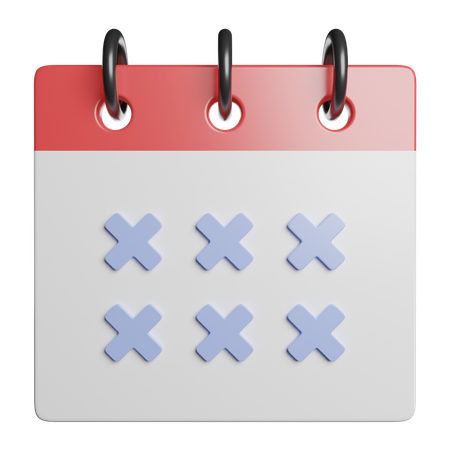 Kalender  3D Icon