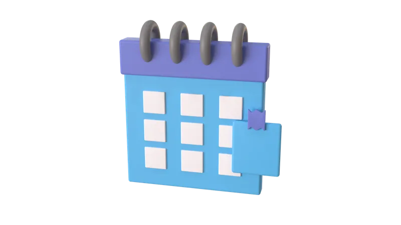 Kalender  3D Icon