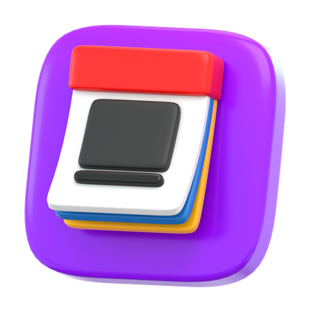 Kalender  3D Icon