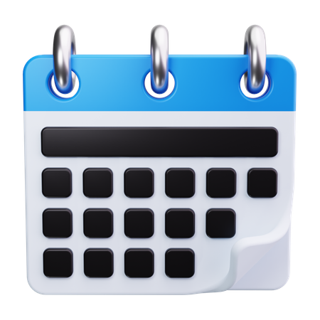 Kalender  3D Icon