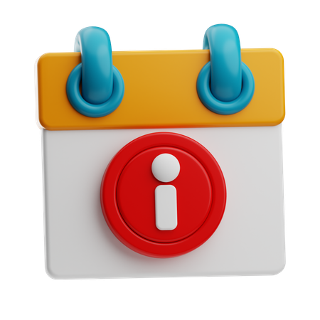 Kalender  3D Icon