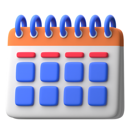 Kalender  3D Icon