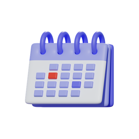 Kalender  3D Icon