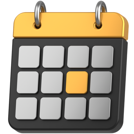 Kalender  3D Icon