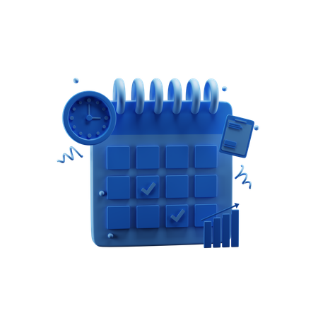 Kalander 3D Icon