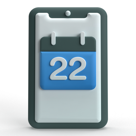 Kalender  3D Icon
