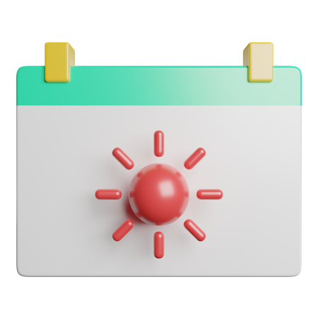 Kalender  3D Icon