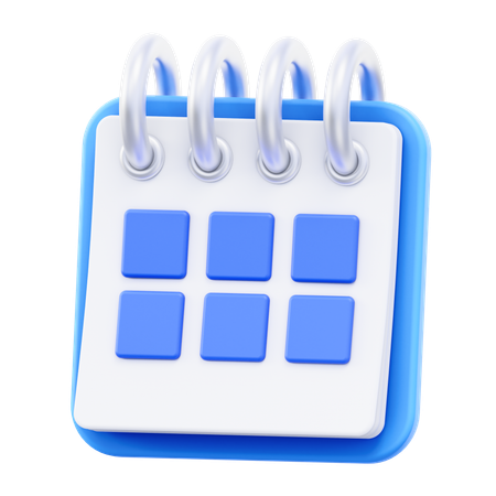Kalender  3D Icon
