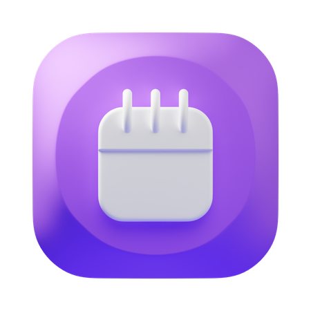 Kalender  3D Icon