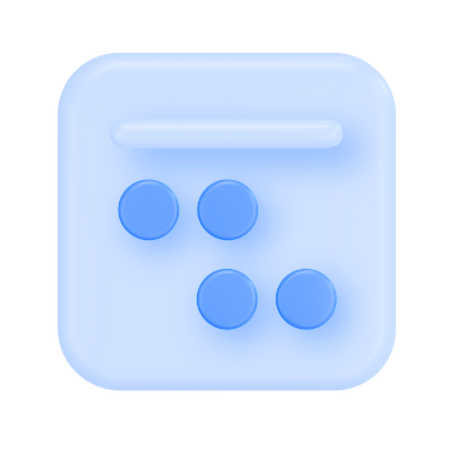 Kalender  3D Icon