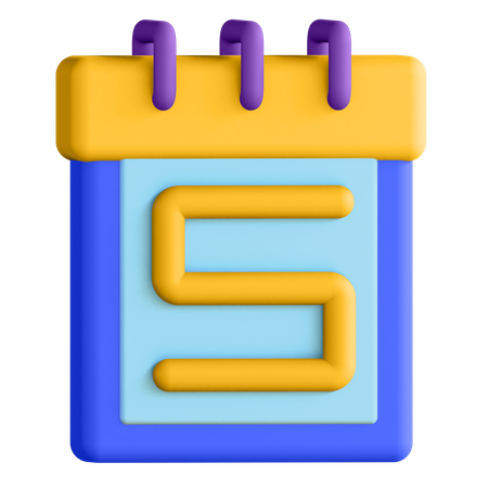 Kalender  3D Icon