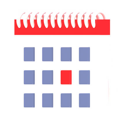 Kalender  3D Icon